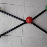 Portemanteau métal et bois