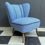 Blue cocktail chair 1950s