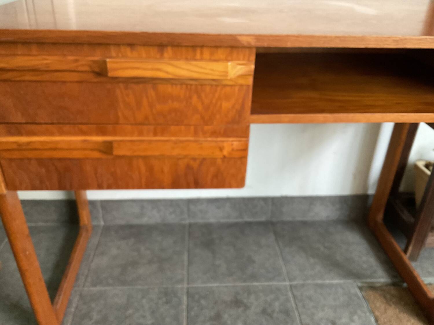 50s wooden desk