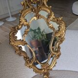 Miroir à parcloses de style Louis XV