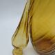 Empoli carafe. 50s. Amber.