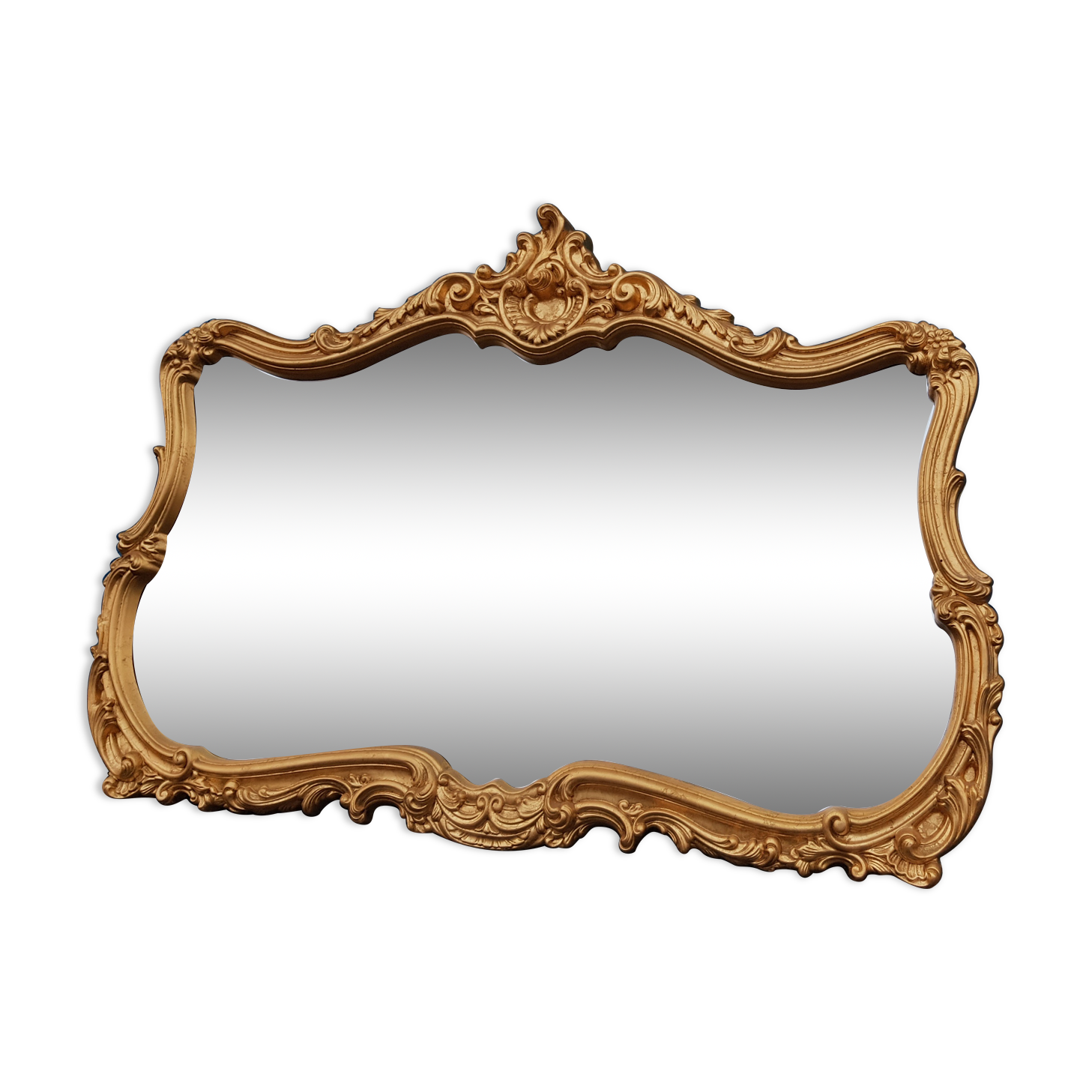 Baroque gilded mirror