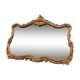 Baroque gilded mirror