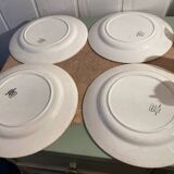 Assiette willow Sarreguemines
