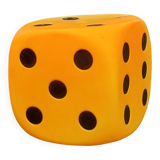 Space age lamp "dice" to play