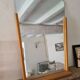 Miroir forme libre années 50 45x65cm