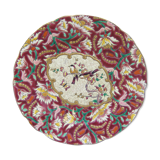 Longwy earthenware plate