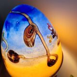 Multi-layer glass mushroom lamp