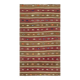 Turkish Handmade Vintage Anatolian Kilim 167 cm x 293 cm