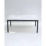 Florence Knoll marble coffee table "T-Angle" 1960s