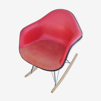 Rocking chair RAR fibre de verre de Charles & Eames 1970