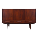 Enfilade en teck, design danois, années 1970, fabriquée par ES Møbler