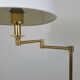 Articulated floor lamp light vintage brass gold Deknudt