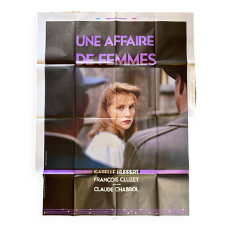 Affiche originale française du film "Une Affaire de femmes" (1988)