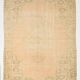 6x8 Handmade Beige Tones Wool Vintage Rug 260x194Cm