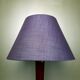 Art deco wooden lamp