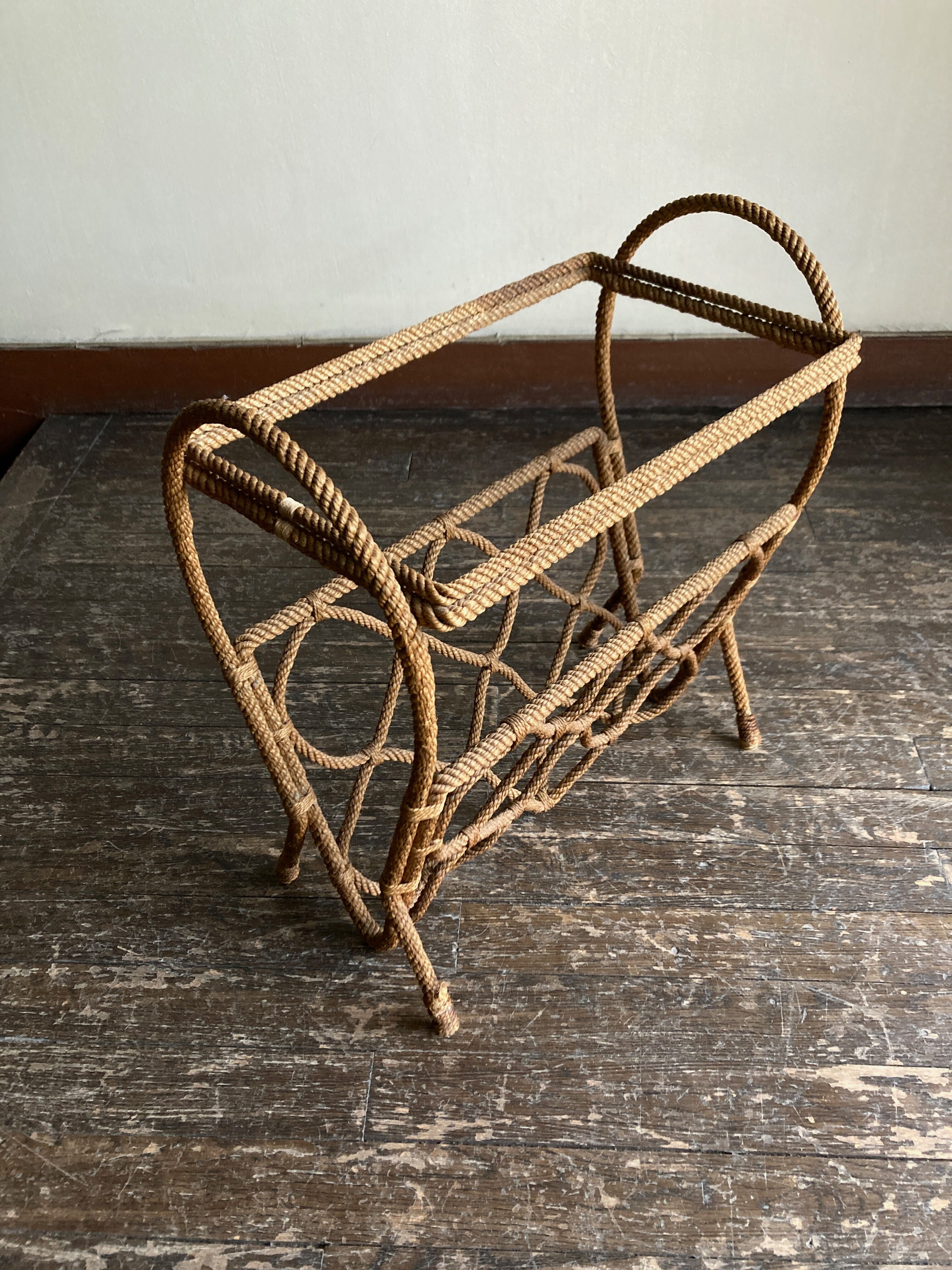 Rope magazine holder Riviera 1950