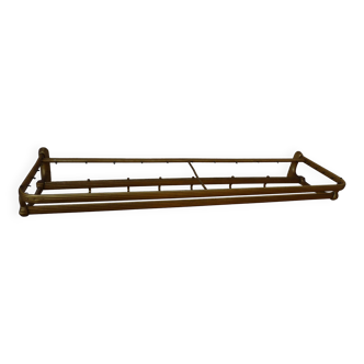 Vintage SNCF train luggage rack