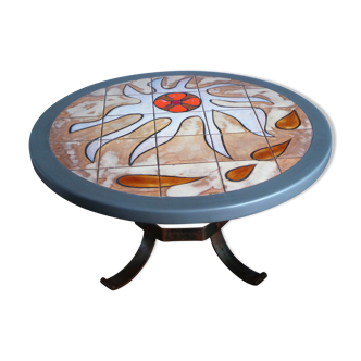Raynaud's Vallauris ceramic coffee table