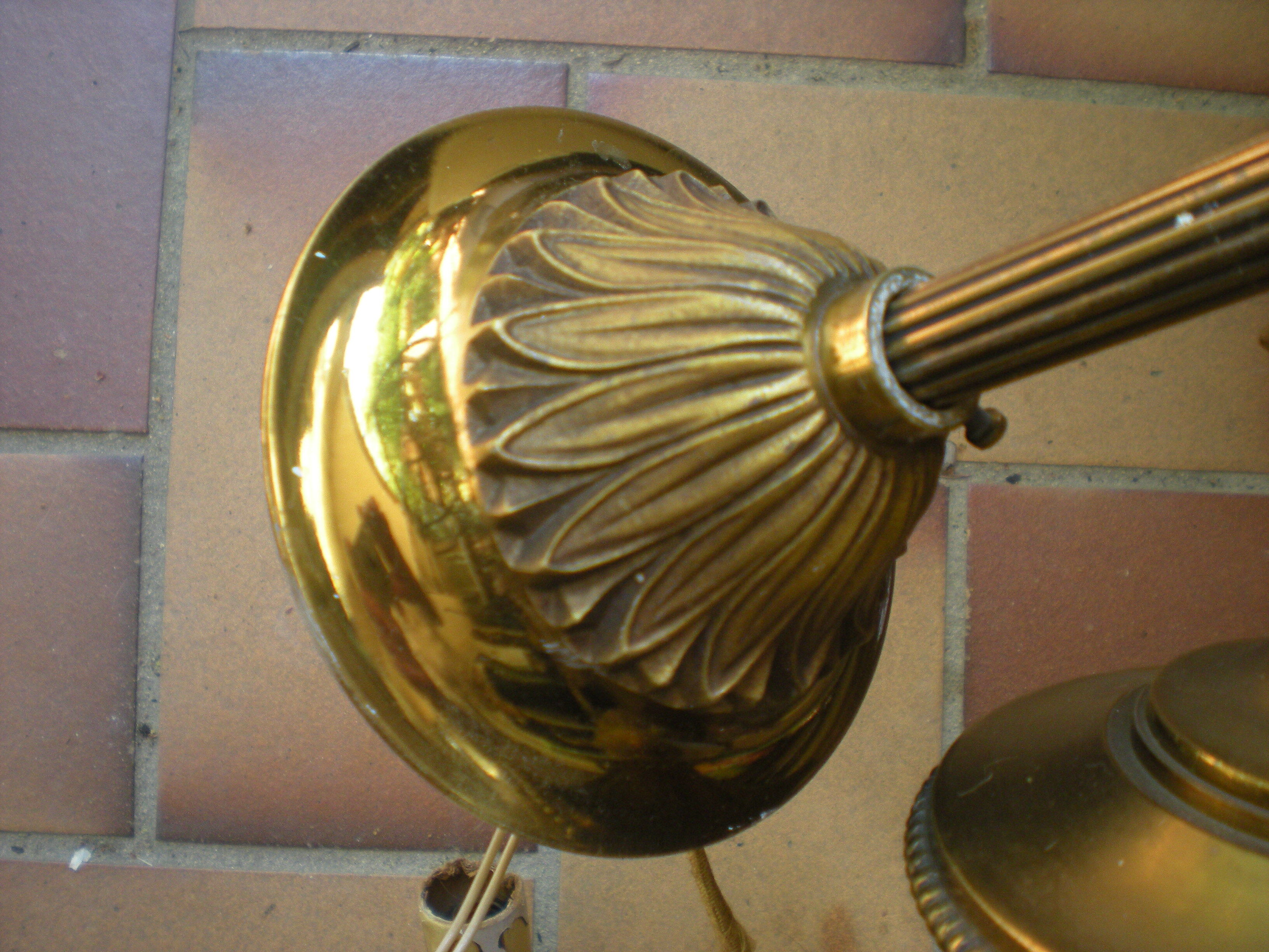 Lustre art deco-5 branches