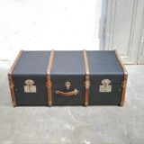 Vintage suitcase storage trunk
