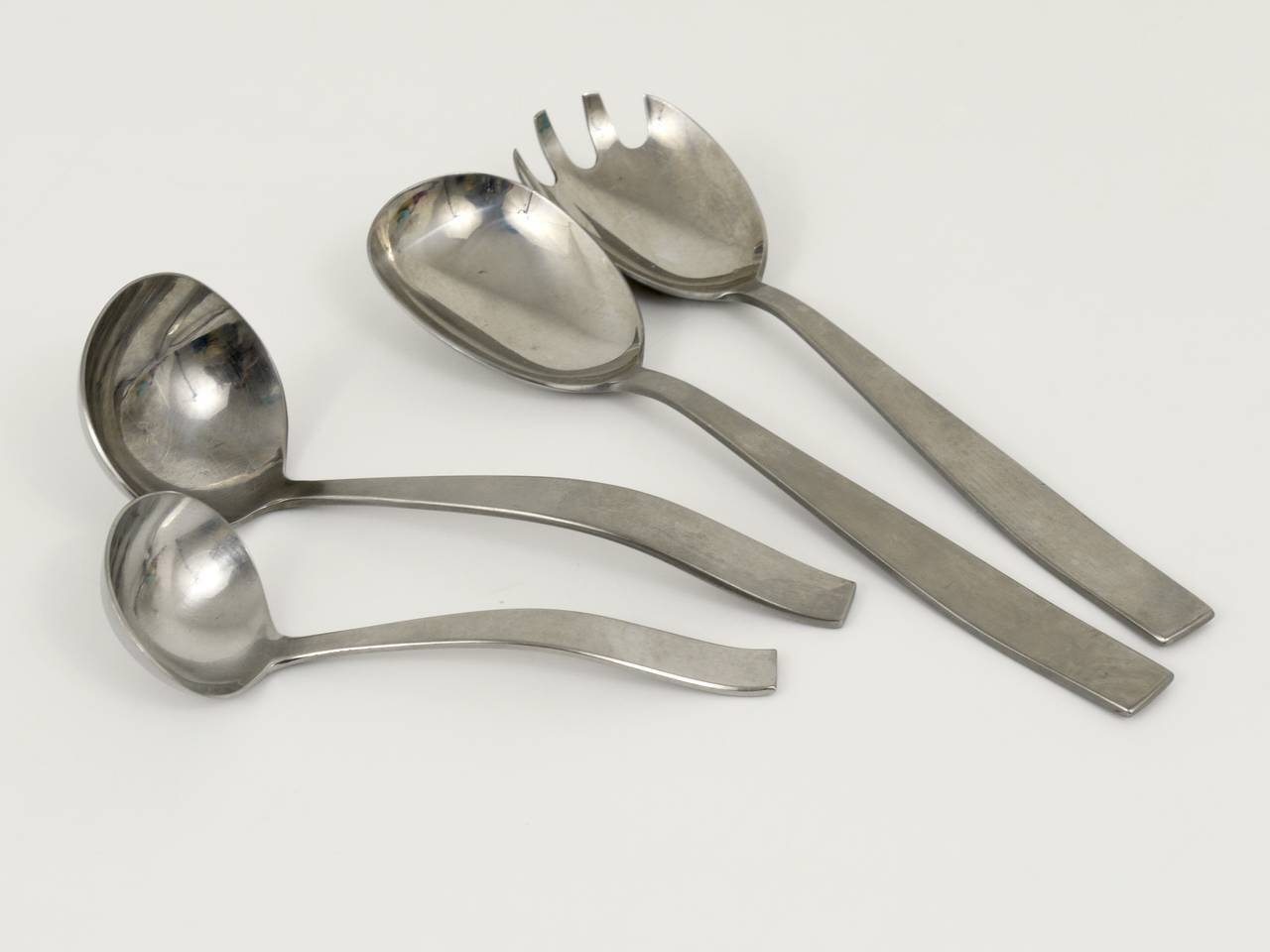 Amboss Austria 2050 cutlery for six by Helmut Alder, 34 pieces, 1950s.