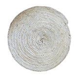 Wicker rattan tray for wall decoration
