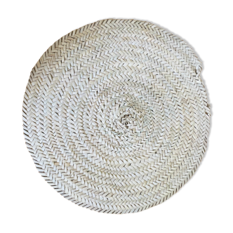 Wicker rattan tray for wall decoration