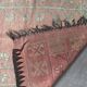 Vintage pink rug - 370 x 170 cm