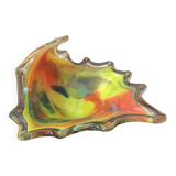 Ashtray, empty Murano glass pocket