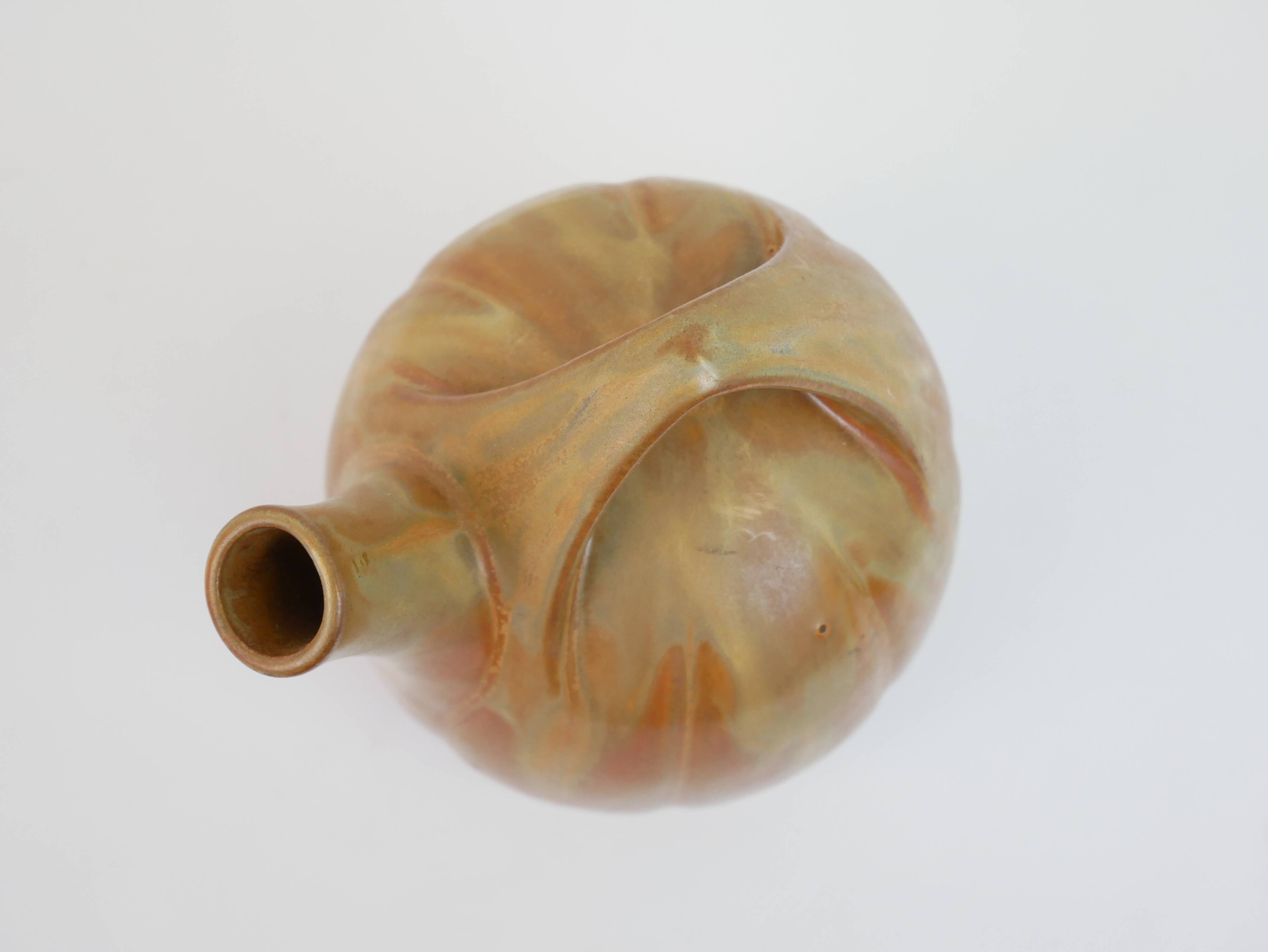 Small hazelnut jug from Denbac ceramics manufacturers