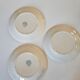 3 assiettes terre de fer Chinon