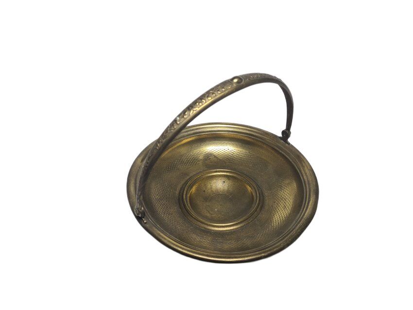 Art Nouveau fruit basket from Bracia Buch, 1890s