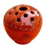 Centerpiece vase flower pick glazed ceramic