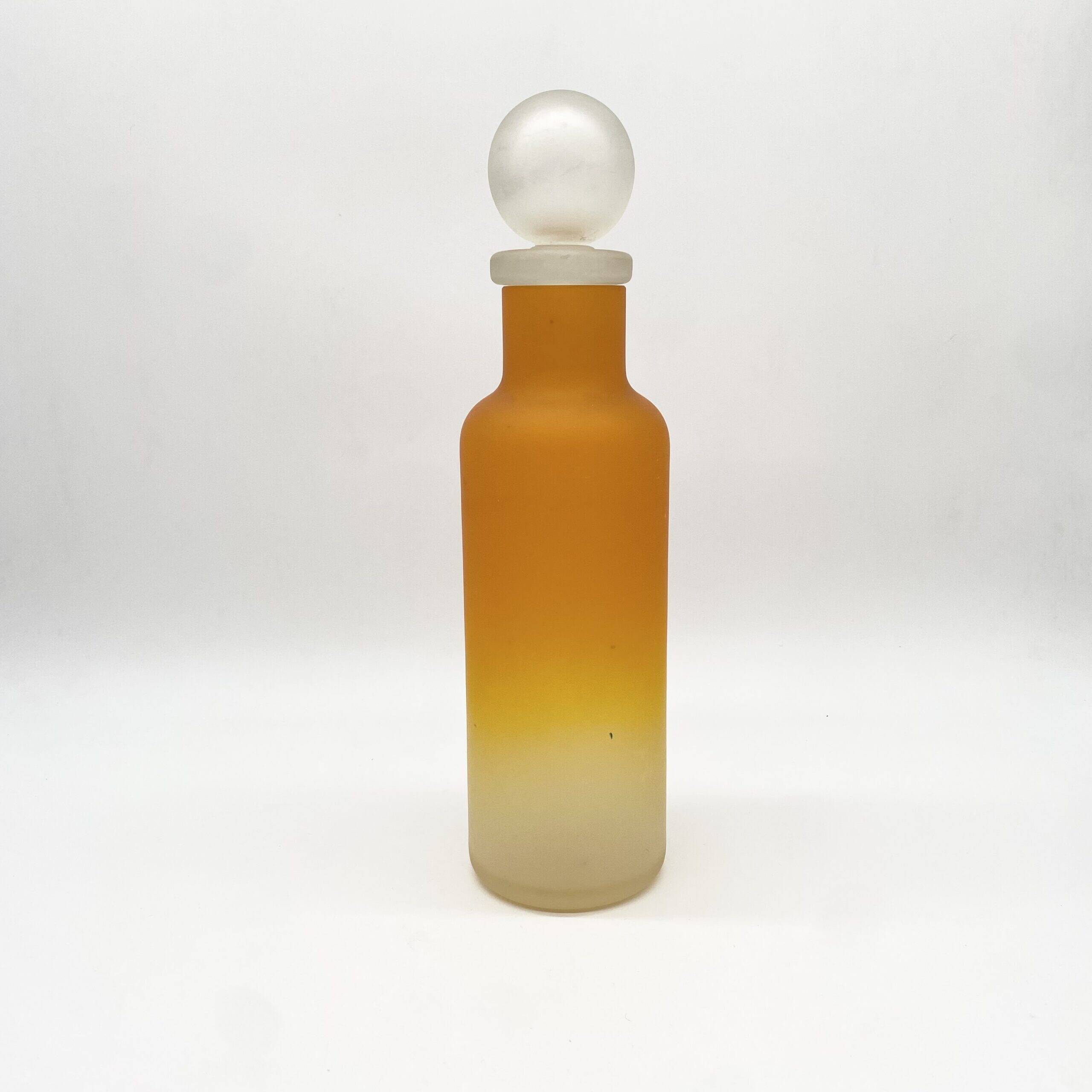 XXL Bottle "Ultra Orange" Murano glass, 1960s