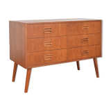 Danish oak chest of drawers