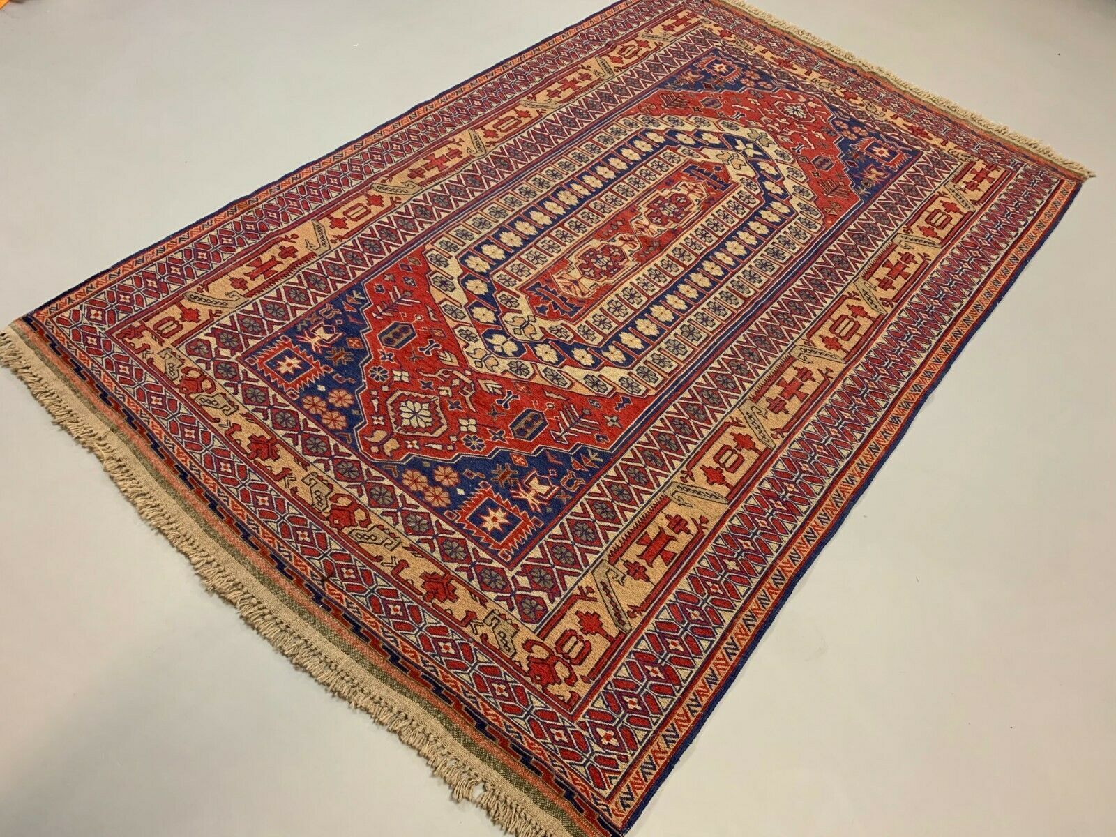 Afghan soumak kilim 245x153 cm