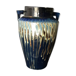 Vase en céramique vernissée - anses