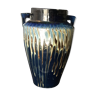 Vase en céramique vernissée à deux anses triangulaires