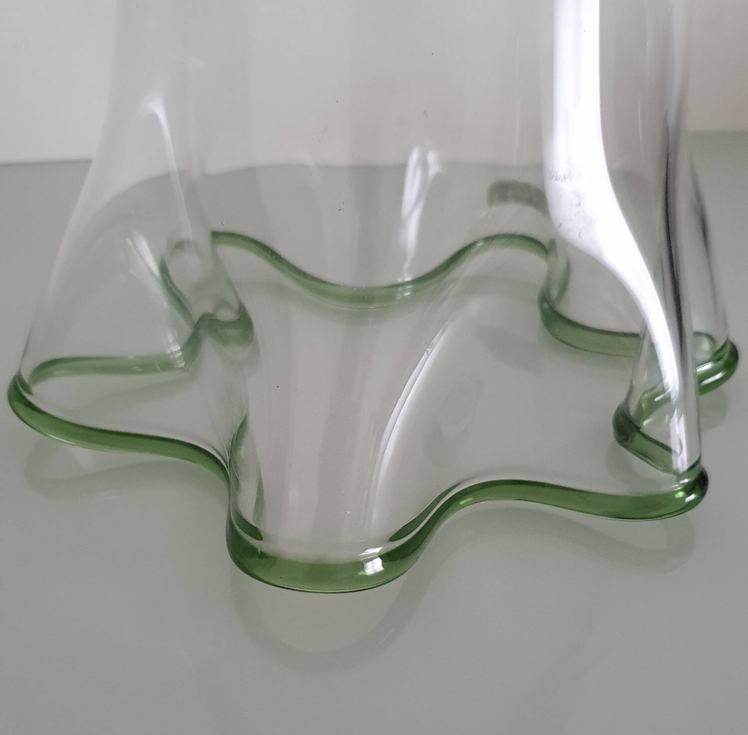 Villeroy and Boch glass and crystal corolla vase