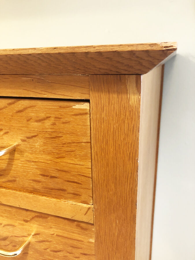 Commode vintage pieds compas 1960