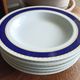 6 hollow / pasta plates by Saturnia porcelain