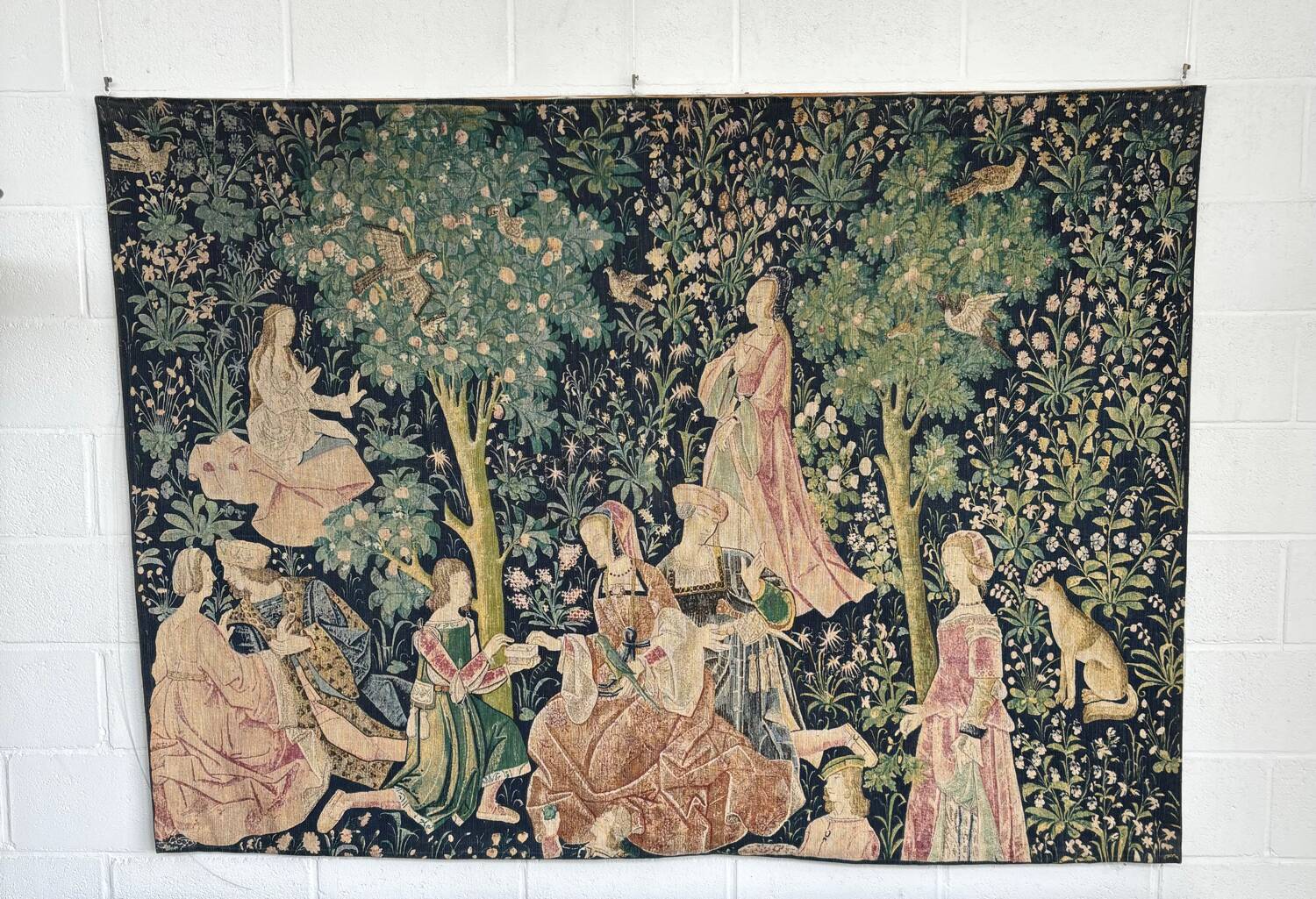 The tapestry of the Seigneurial Life: Gallant Scenes