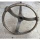 Stainless steel coat rack and cast aluminum twentieth century