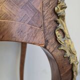 Louis XV style lady's desk in marquetry and bronze