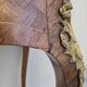 Louis XV style lady's desk in marquetry and bronze