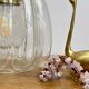 Vintage glass tulip walker