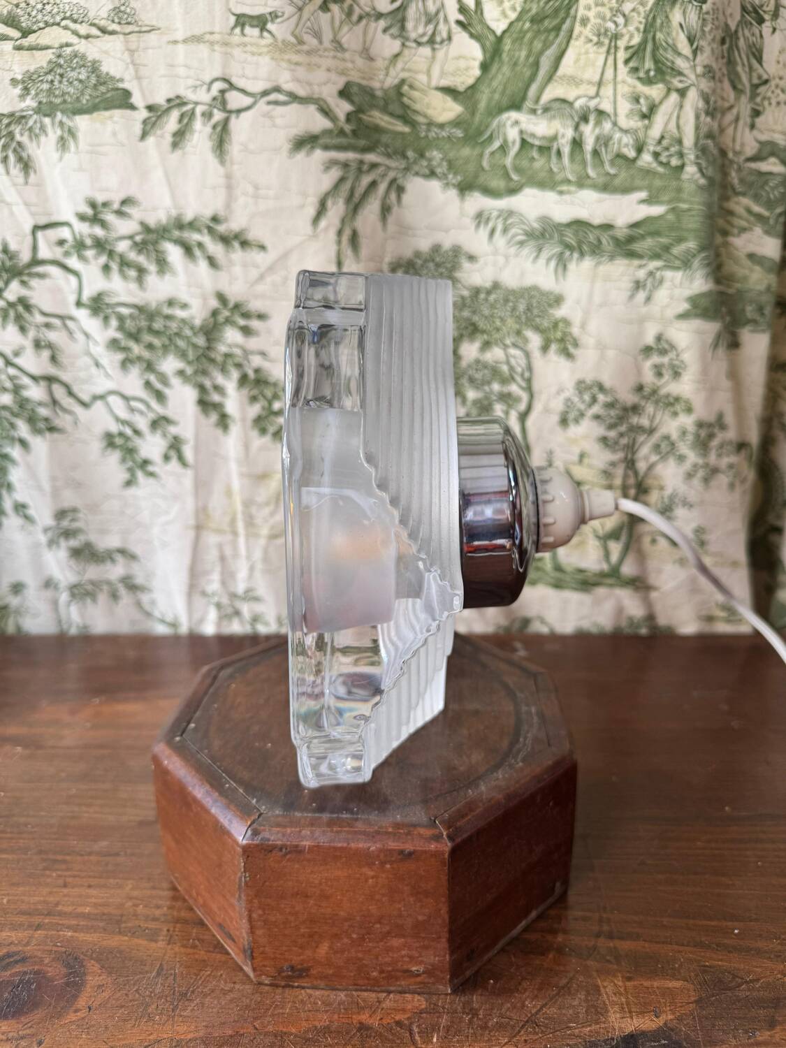 Lampe de table vintage “Daum France” – Années 70