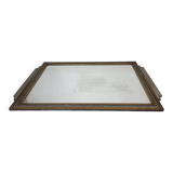 Miroir en bois peint