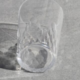 8 signed Baccarat cut crystal glasses richelieu model